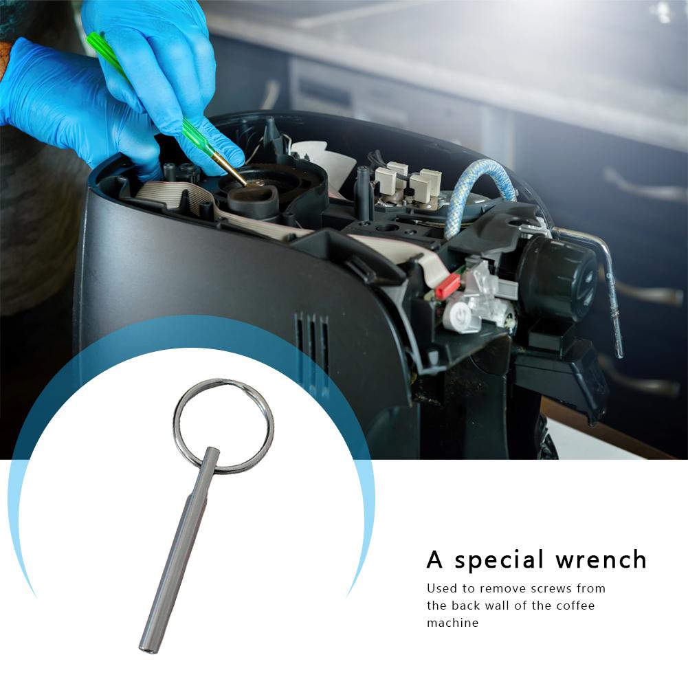 Coffee Machine Repair Security Tool Stainless Steel Special Bit Key Removal Tool Corrosion Resistant for AEG Orchestro Siciliana
