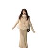 Imitation cashmere fur vest women's autumn and winter new fox fur jacket short stand-up collar