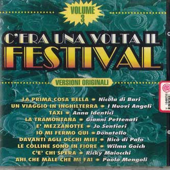 

CD VARIOUS - C era Una Volta Il Festival Vol.3 EP70032 RTI Non Japan Pop Used