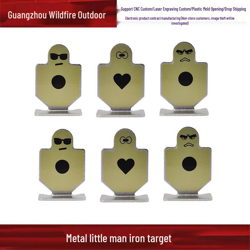 

Tough Warrior Soft Bullet Toy Gun with Metal Knock-Down Targets