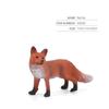 Deer Family Fox Artificial Animal Figures Cute Mini Resin Statues Smooth Surface for Desktop Display Home Decor Gifts