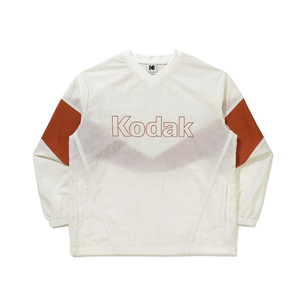 Kodak Color Block Long Sleeve Piste Ivory