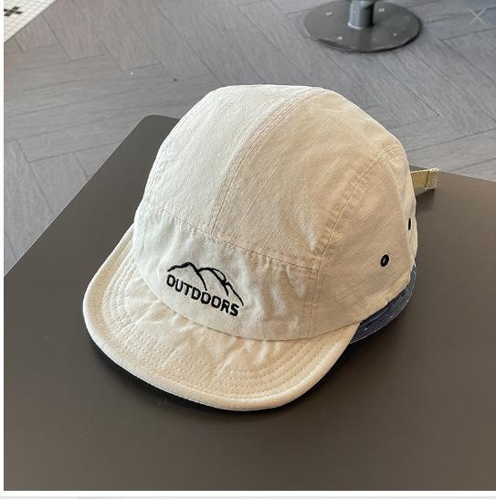 Japanese Style Short Brim Baseball Caps Men Women Sunshade Golf Peaked Cap Cotton Outdoor Mountaineering Duckbill Visors Hat