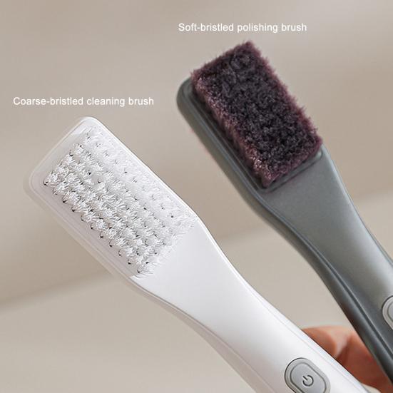 Electric Shoe Cleaning Brush Powerful Uppers Soles Laces Seams Rechargeable Cordless Multifunctional Cleaner Portable Shoe
