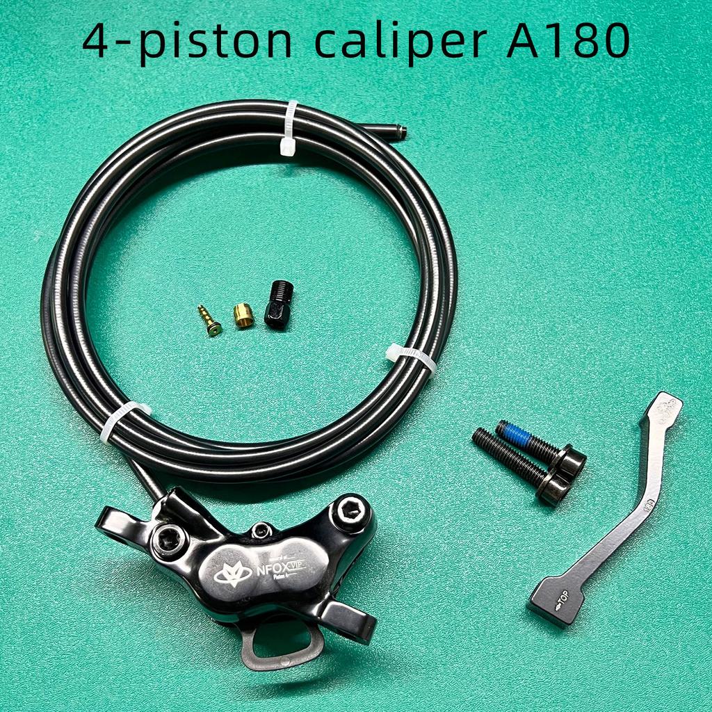 NFOX SM2A electric bicycle hydraulic disc brake handle with four piston two piston calipers 2-pin 3-pin power-off Accessories