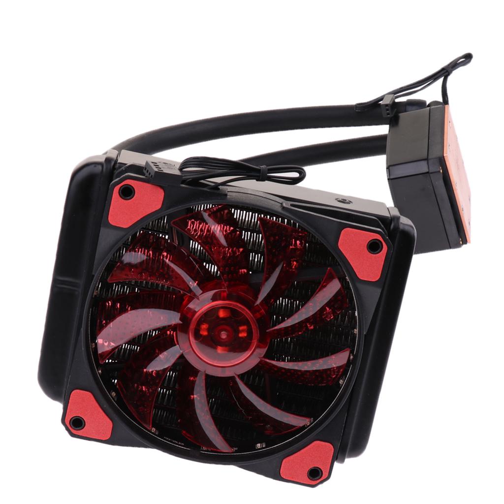 Buy WaterCooling Kit Water Row&Integrated Pump&12cm PWM Fan for Intel