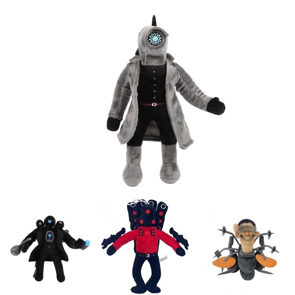 Skibidi Toilet Plush Funny Cute Plush Toy For All Ages Short Hair Fur