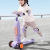 Protective Gear Set for and Roller and Knee Guards with Velcro Injury and Cute 6-Piece Kids' Bicycles, Skateboards, Skates, Elbow, Wrist, Closure,