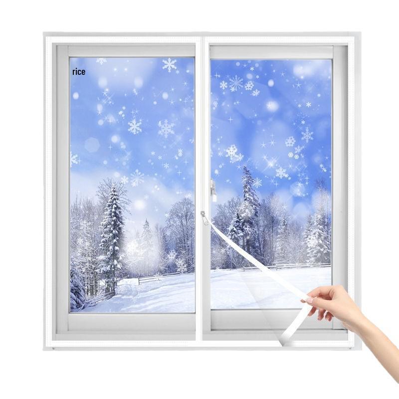 Windproof Double-Layer Insulating Window Film