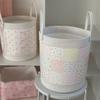 Stylish Fabric Clothes Bin With Reinforced Structure For Dorm Apartment Or Nursery Arrangement