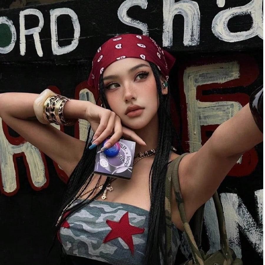 2026 Y2K Girl Square Scarf Women Paisley Hip-Hop Vibe Headband Foulard Hijab Hair Bands Neckerchief Female Head Wraps Bandana