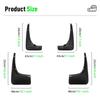 4PCS Car Mud Flaps Splash Guards Mudguards Car Mud Flaps Compatible with Chery Tiggo 2005 2006 2007 2008 2009