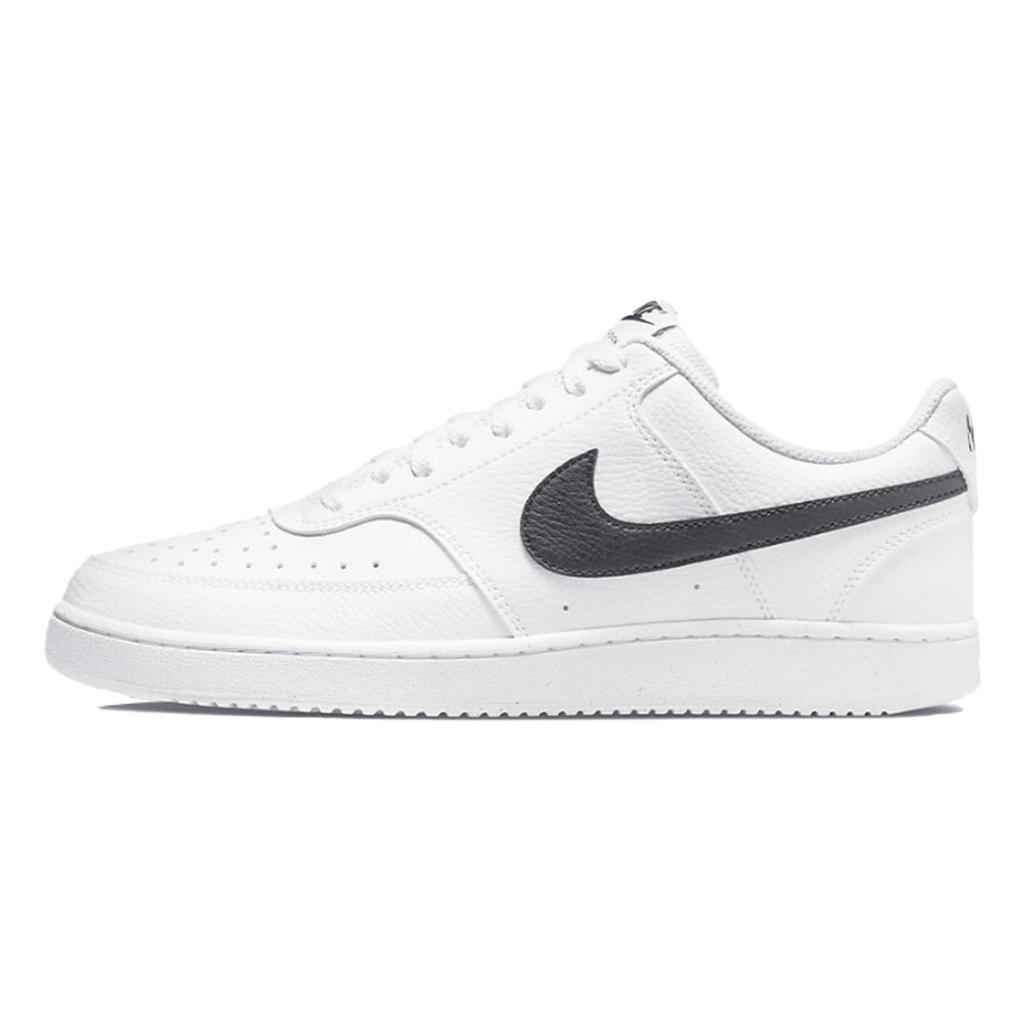 Nike Court Vision 1 Slip Resistant Cushioning Abrasion Resistant Low top Skateboard Shoes Men's White DH2987-101(Team216-)
