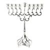 4pcs Silver Candle Holder 9 Branch Candelabra Decorative Candlestick  Wedding Decoration