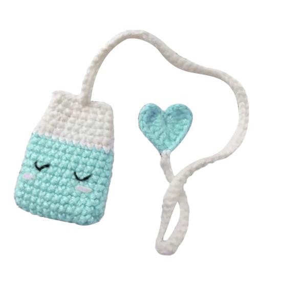 Crochet Cactus Bookmark Hand-crocheted Knitting Bookmark Office Decoration Vibrant Color Party Favors