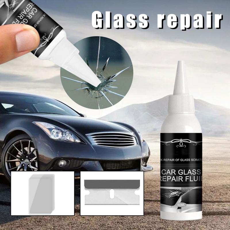 30ML Cracked Glass Repair Kit Windshield Repair Phone Liquid DIY Screen Crack Car Scratch Repair Restore Window Utensil