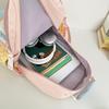 New high-value college style fresh and sweet backpack junior high school students lightweight large-capacity backpack