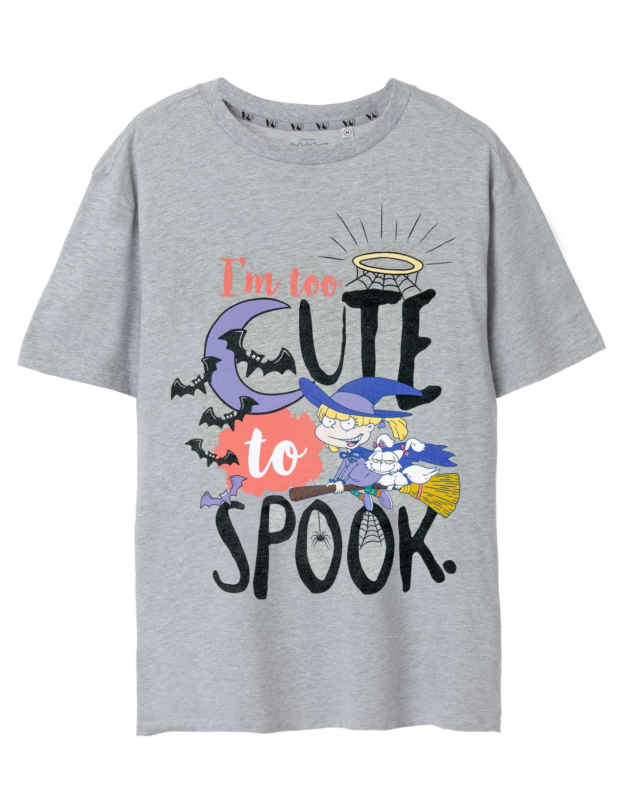 Rugrats Short Sleeved TShirt womens Grey Marl Official Merch S