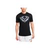 Nike Patterned Print Crew Neck Short Sleeve T-Shirt Men Tops Black FD0032-010