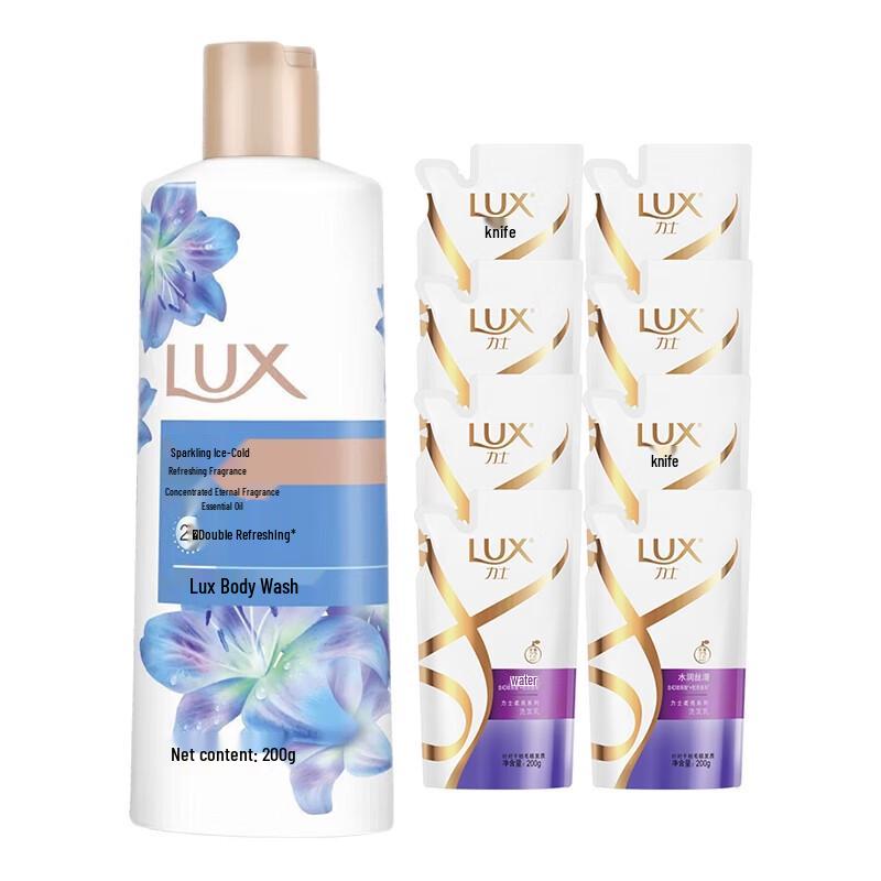 

LUX Fragrant & Refreshing Shower Gel & Shampoo Set