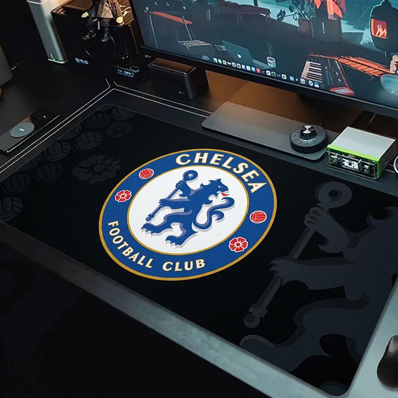 Chelsea F Large Size Mouse Pad Large Gaming Table Cushion Non-slip Laptop Tablet Big Mousepad XXL Mat Mini PC Playmat With Lock edge