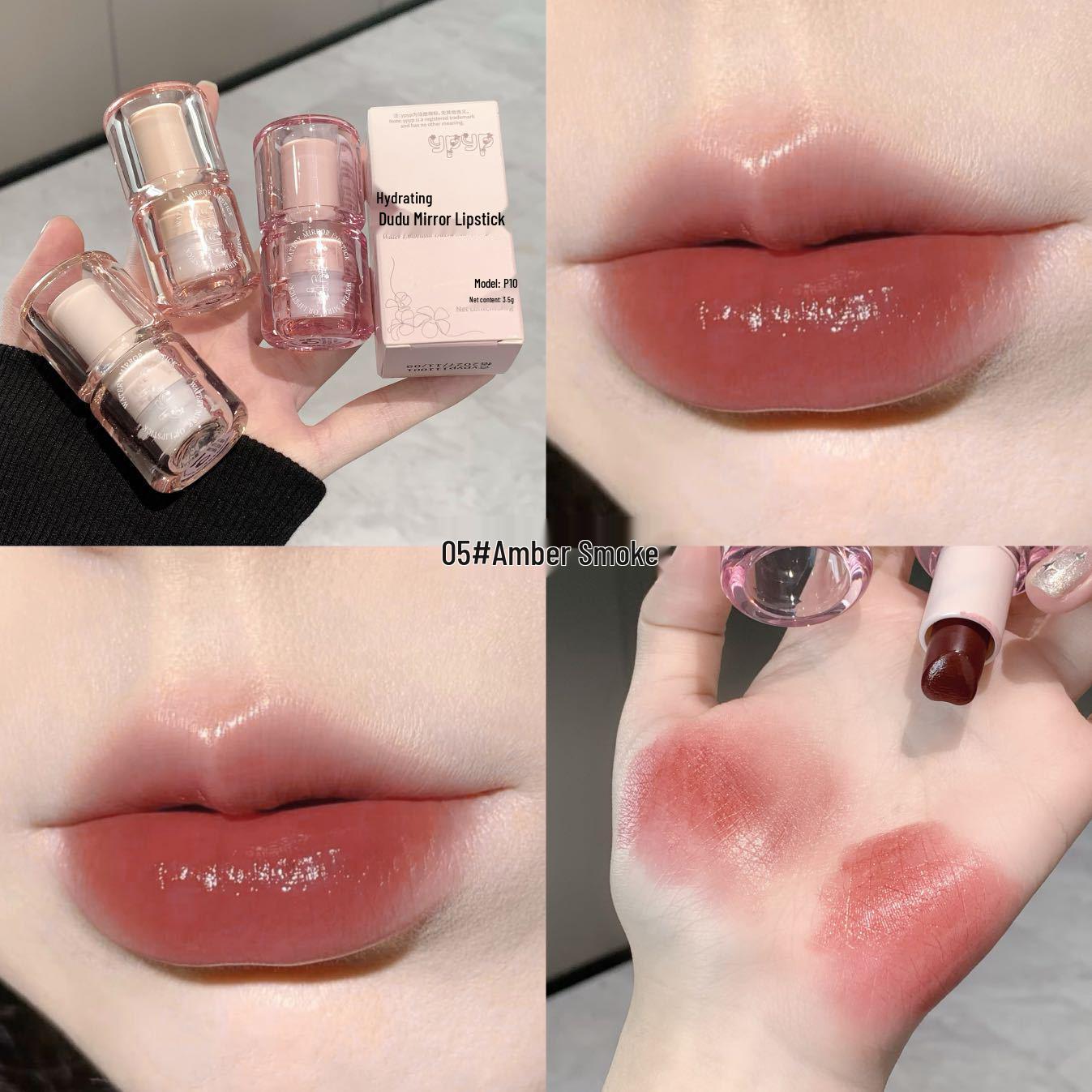 

YPYP Watery Dudu Lipstick: Versatile, Flattering, Moisturizing Nude for All Skin Tones.