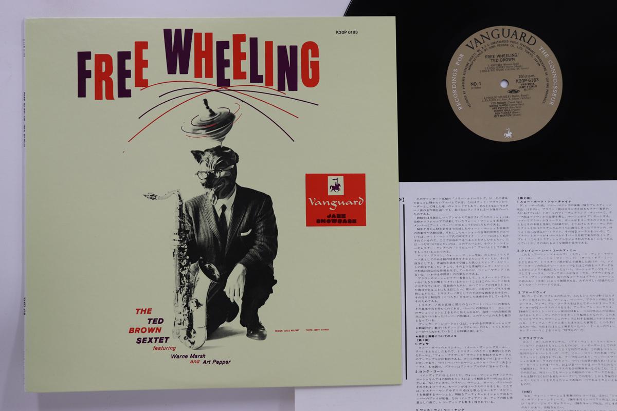 

LP Пластинка ТЕД БРАУН - Free Wheeling K20P6183 VANGUARD 1975 Япония Джаз Б/У