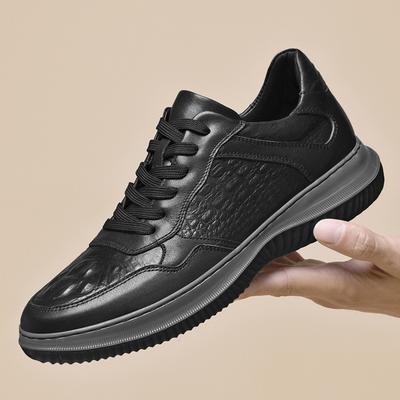 Mode Echtes Leder Herrenschuhe Weiche Herren Trekking Schuhe Mode Herren Wanderschuhe Outdoor Sportschuhe Rutschfeste Reise-Trainer