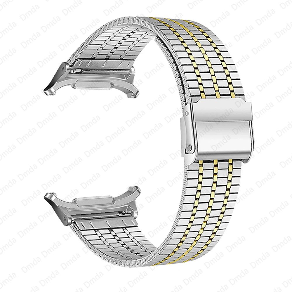 Metal Strap For Samsung Galaxy Watch Ultra 7 47mm Watch Band Bracelet Replacement Correa Watch7Ultra Stainless Steel Straps Belt