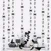 Jollyboom Bad Two The Bone Birthday Decorations Boy, 8pcs Bad 2 The Bone 2nd Birthday Hanging Garland Streamers Bone Skull Second Birthday Streamers