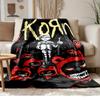 Korn Soft and Comfortable Flannel Suitable for Sofas Living Rooms Outdoor Camping Travel and Also Makes a Great Anniversary Gif