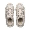 Li Ning Classic Versatile Retro Fashion Thick Sole Height Increasing Slimming Casual Low Top Lifestyle Shoes Women sneaker Stalactite-Gray AGCW028-4