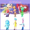 Niedliche Cartoon Kluges Team Actionfiguren Spielzeug Modellauto Deko Ornament Pvc DIY Ausstellung