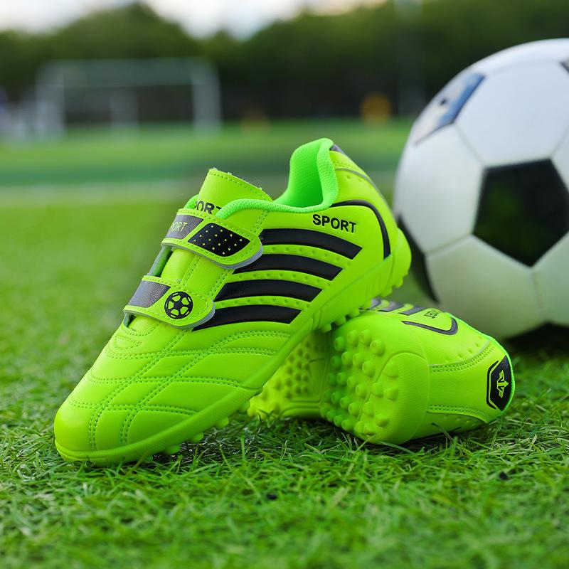 Children's shoes Boys' football shoes tf broken nails Middle and small children's low-top sports shoes Primary school students' school competition tra