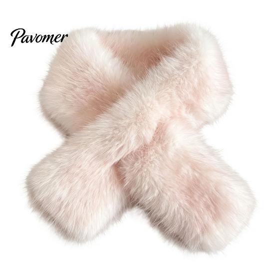 Winter Essential Clothing Accessories Faux Fur Collar Scarf for Women, Plush Neck Warmer Scarf, Fluffy Versatile Fashion Scarves, Thanksgiving