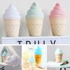 Novelty Ice Cream Shaped LED Desk Table Night Light Bedroom Home Decor Lamp Gift