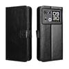 For Cubot P90 PU Leather Case with Strap Crazy Horse Texture Phone Wallet Cover