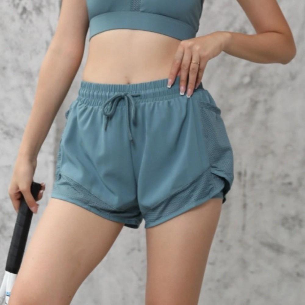 Loose Women Yoga Shorts Mesh Sports Underwear Comfortable Women's Sportswear  Fitness