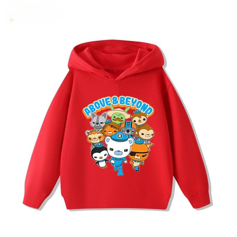 Children's Hooded Sweatshirt for Autumn and Winter Is Warm and Cute It's A Casual Children's Top