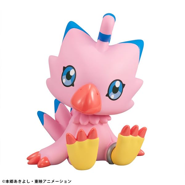 Rukup Digimon Adventure Biyomon 110mm PVC Painted Movable Figure Approx.
