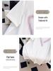 Women’s Plus Size Slimming Mid-Length Short-Sleeve T-Shirt (Round Neck, Sizes 200/300/350 Jin, Model 1057)