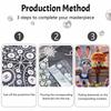 Disney Pearl Painting DIY Zootopia Judy and Nick Pearl Art Painting Pearl Gem Painting, Home Wall Decoration Crafts