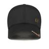 Summer Sunscreen Black Rubber Brim Quick-Drying Baseball Cap Men Embroidered Breathable Cap