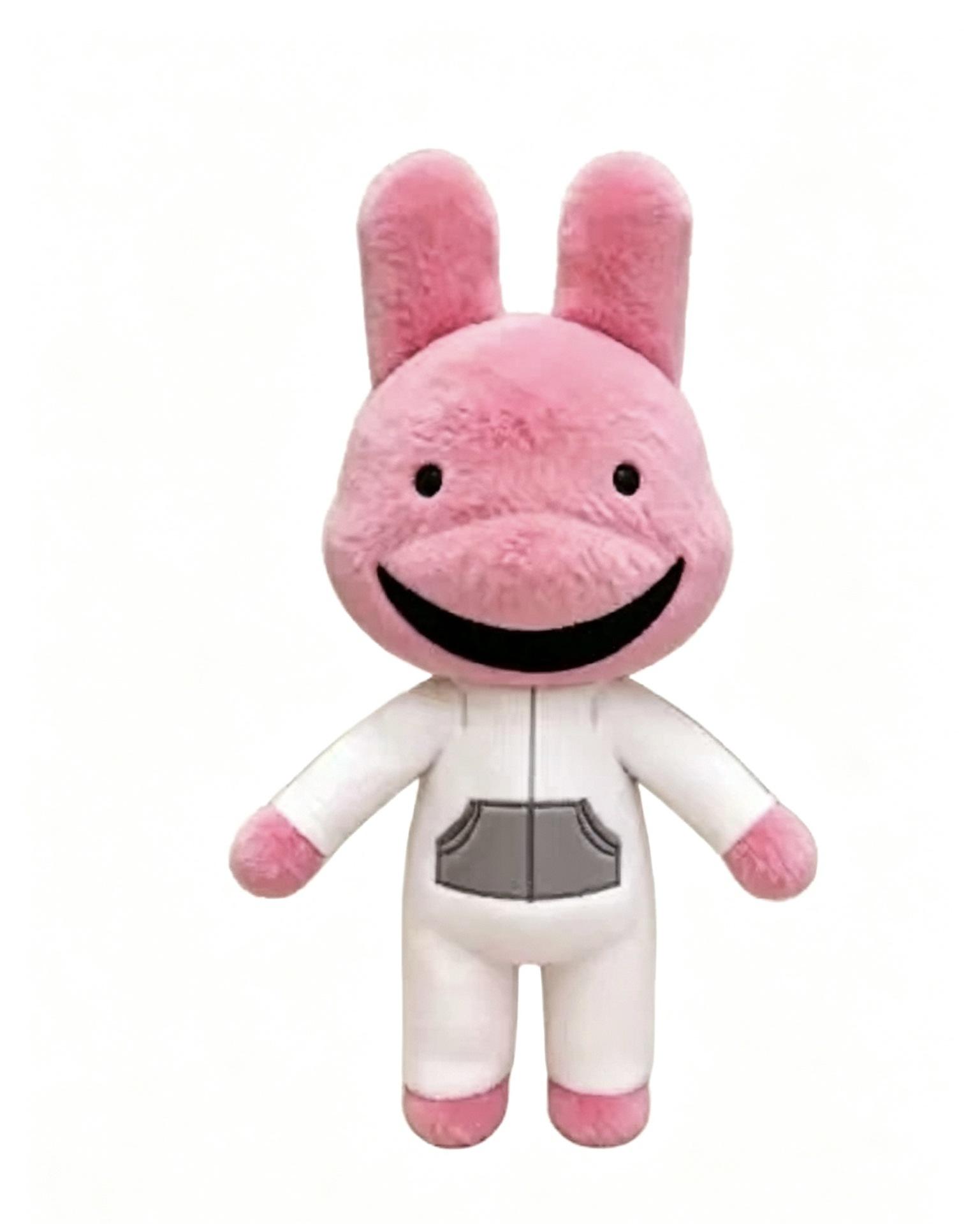 Peluche d'Hôpital Populaire Monstre de Dessin Animé d'Horreur Poupée en Peluche Peluche Douce Tendance Cadeau Pour Passionnés de Jeux 25cm