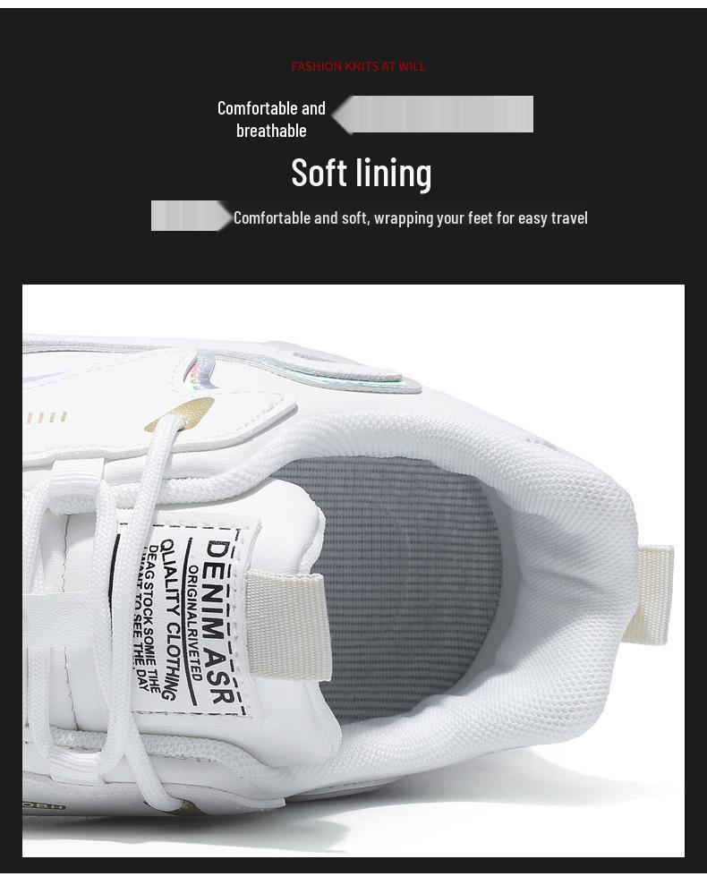 Men's Low-Top Breathable Casual Running Shoes - Stylish & Comfortable for Students & Outdoor Travel