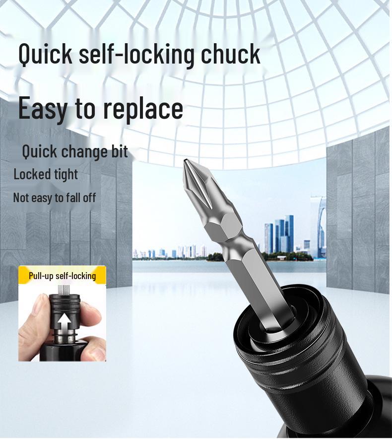 Gaobao Industrial-Grade Pneumatic Straight Shank Air Screwdriver 10H - Ideal for Woodworking
