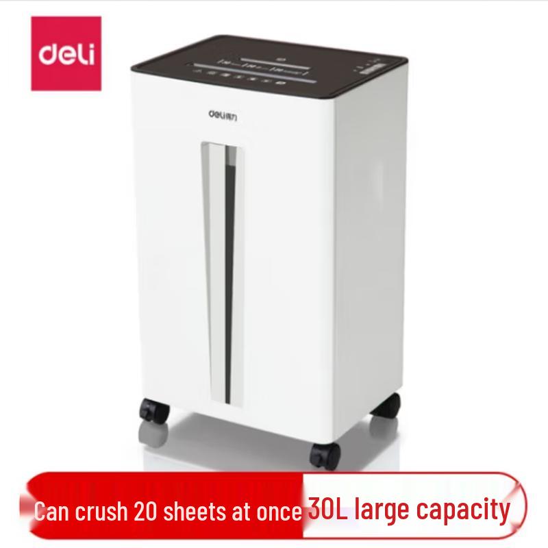 

Deli 9918 Commercial Cross-Cut Shredder CN plug (adapter included)