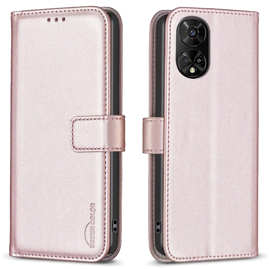 BINFEN COLOR BF17 For TCL 50 XE 5G/50 XL 5G Case Wallet Leather+TPU Flip Phone Cover