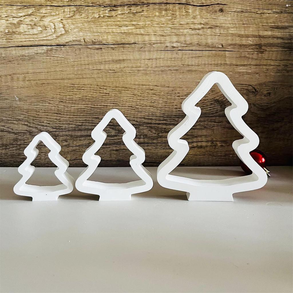 Domácí dekorace Silikonová forma Dutá ozdoba na vánoční stromeček Forma Praktická sádrová forma Potřeby pro výrobu šperků