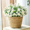 Delicate Faux Chrysanthemum Non-fading Realistic Vivid Maintenance Free Artificial Bouquet Party Decor
